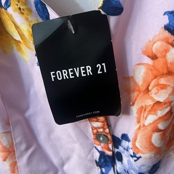 Forever 21 floral maxi dress size S - Picture 5 of 12